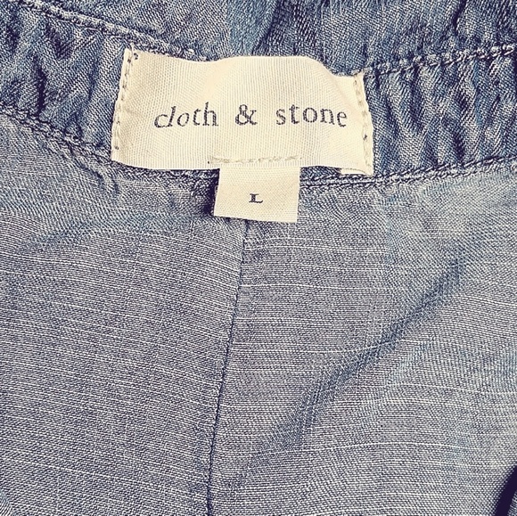 Cloth & Stone Feldspar chambray button down top - Picture 8 of 8